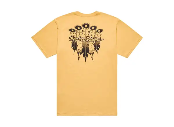 Troy Lee Designs Feather męski T-shirt krótki rękaw Bleached melon