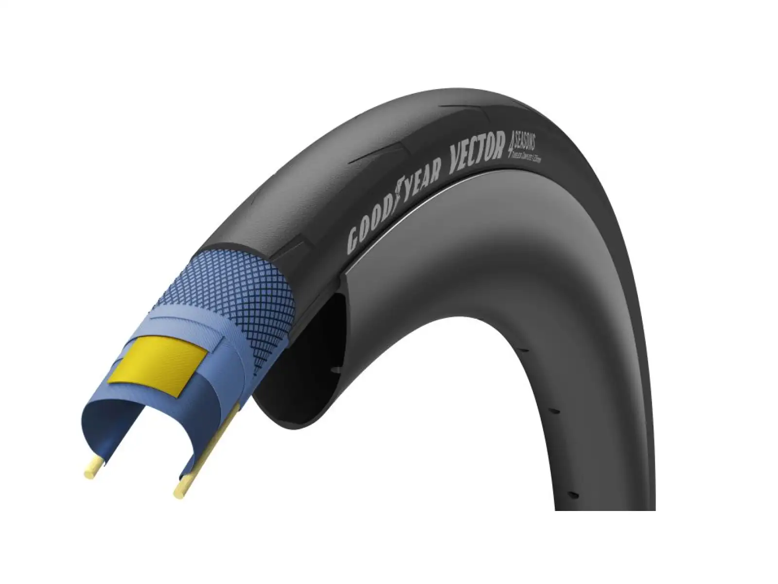 Goodyear Vector 4Seasons Tubeless Complete szosowa opona kevlar