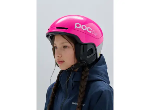 POC POCito Obex kask narciarski dziecięcy Fluorescent Pink