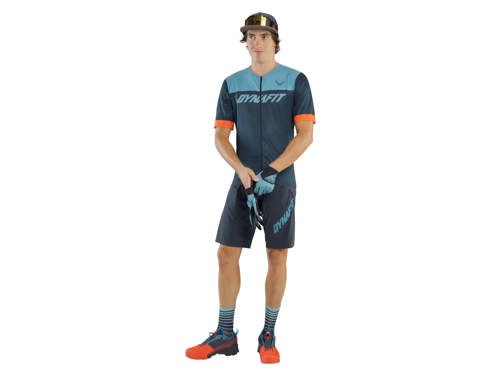 Dynafit Ride Light 2w1 męskie spodenki Blueberry/Storm Blue
