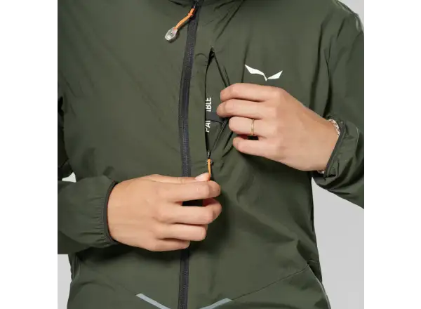 Salewa Pedroc Wind Light damska kurtka Dark Olive