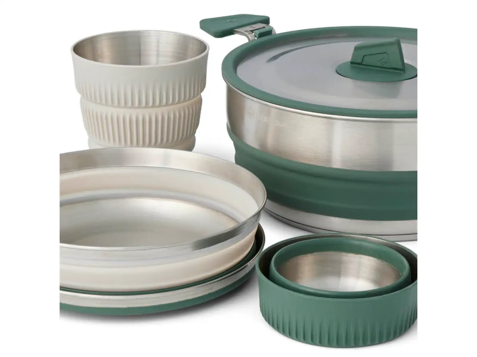 Sea to Summit Detour Stainless Steel Collapsible One Pot Cook Set 3L składany garnek w zestawie