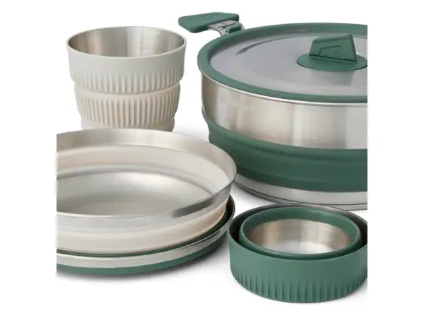 Sea to Summit Detour Stainless Steel Collapsible One Pot Cook Set 3L składany garnek w zestawie