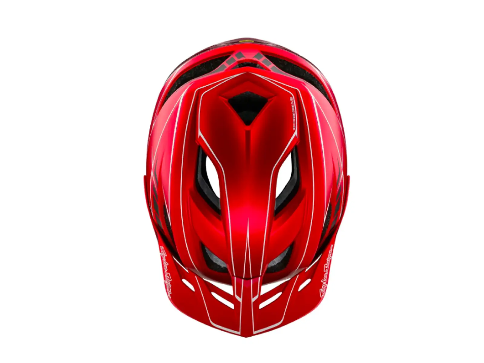 Troy Lee Designs Flowline SE Mips kask Pinstripe Red