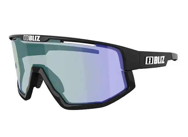 Bliz Fusion Nano Optics okulary rowerowe Matt Black Fotohromowy Brown/Blue Multi
