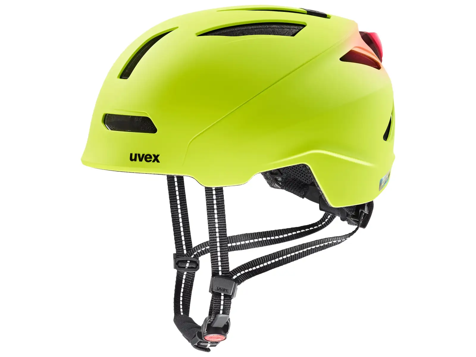 Uvex Urban planet LED kask Lime matt