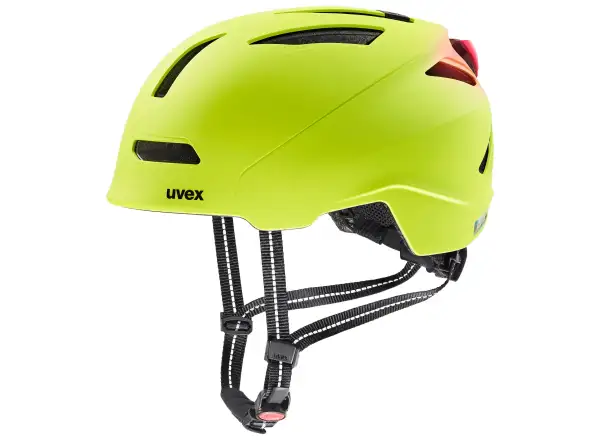Uvex Urban planet LED kask Lime matt