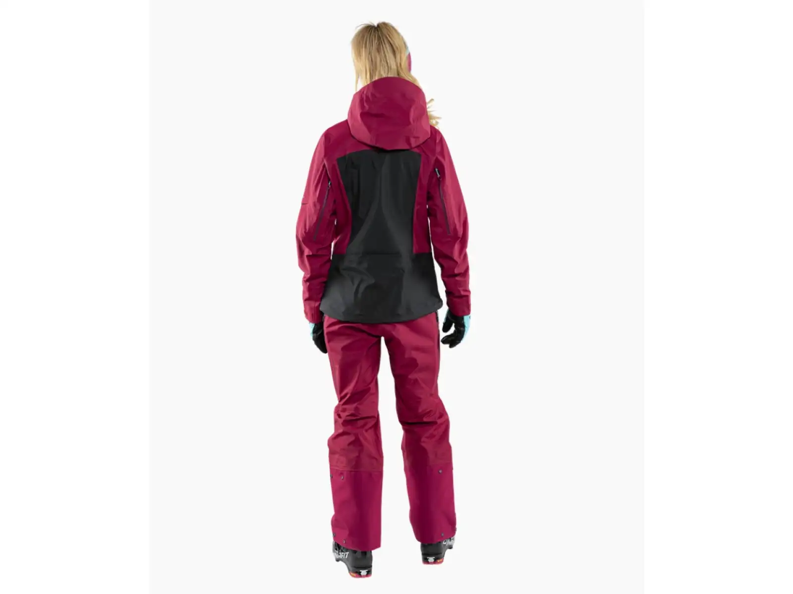 Dynafit Free GTX damskie spodnie Beet Red