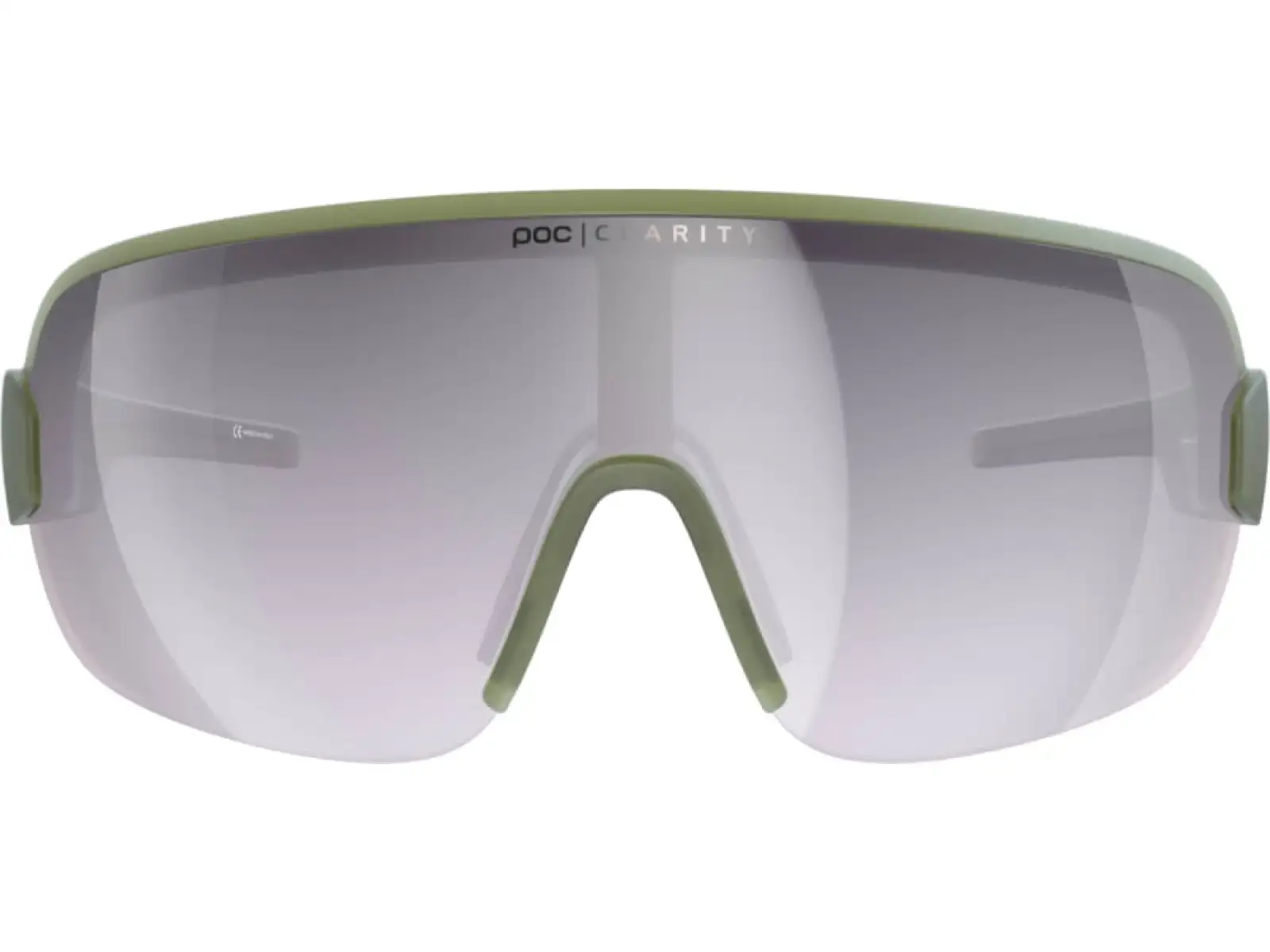 POC Aim okulary rowerowe Epidote Green Translucent