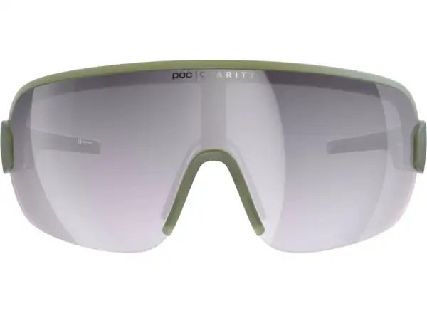 POC Aim okulary rowerowe Epidote Green Translucent