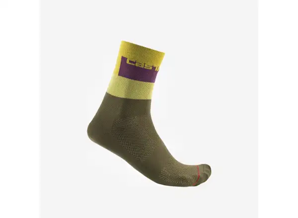 Castelli Blocco 15 skarpetki Defender Green