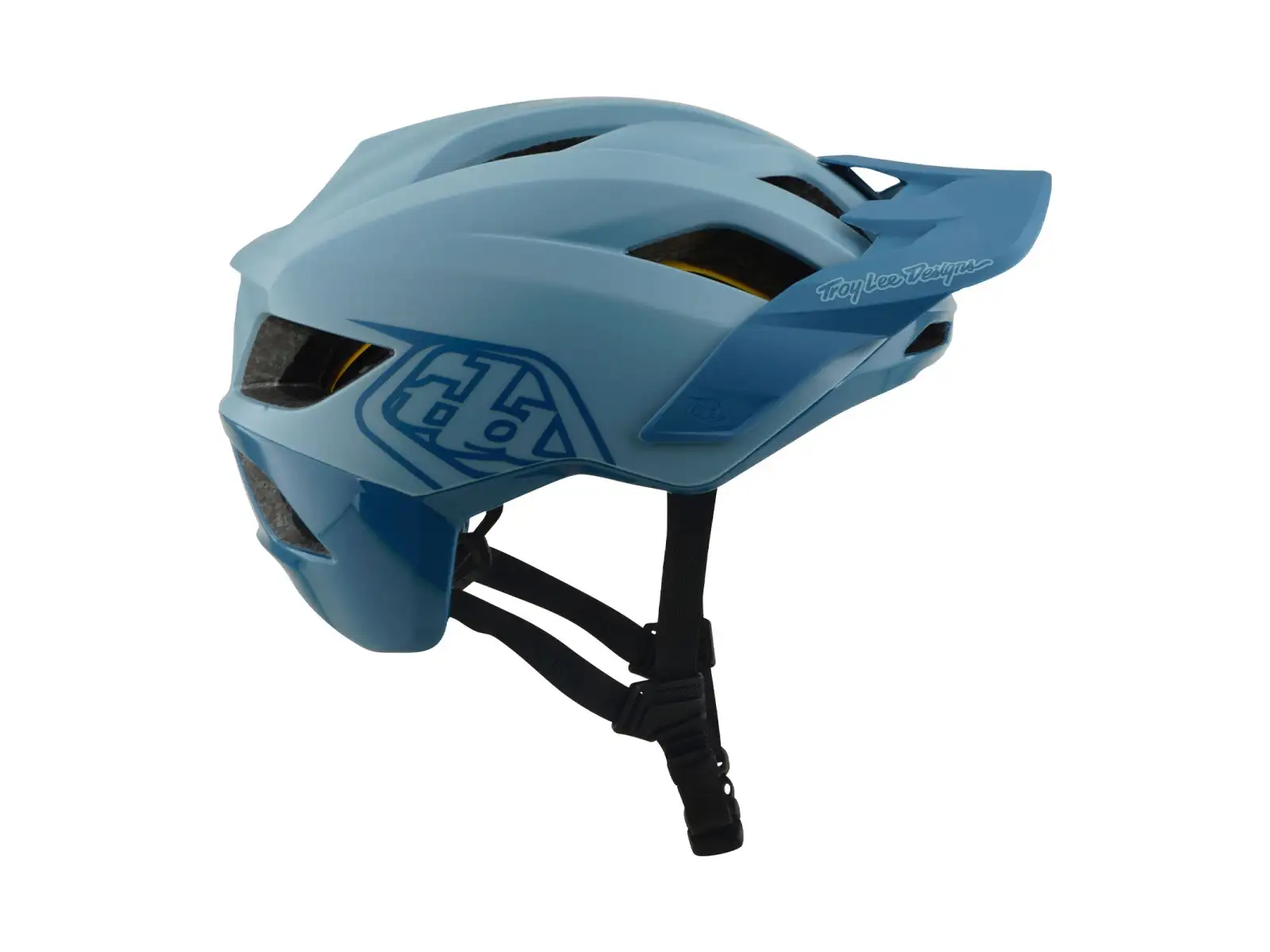 Troy Lee Designs Flowline MIPS kask Point Dawn Blue/Sapphire