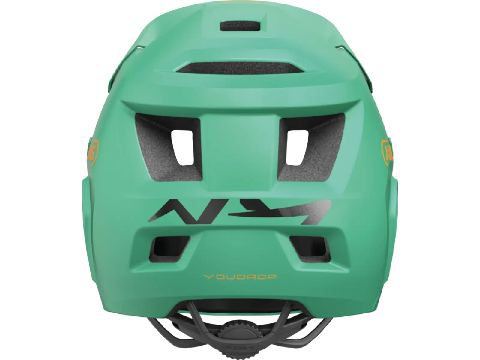 Abus YouDrop FF dziecięcy kask Sage Green