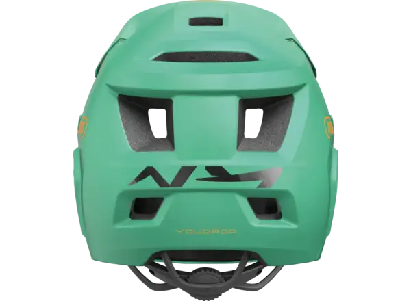 Abus YouDrop FF dziecięcy kask Sage Green