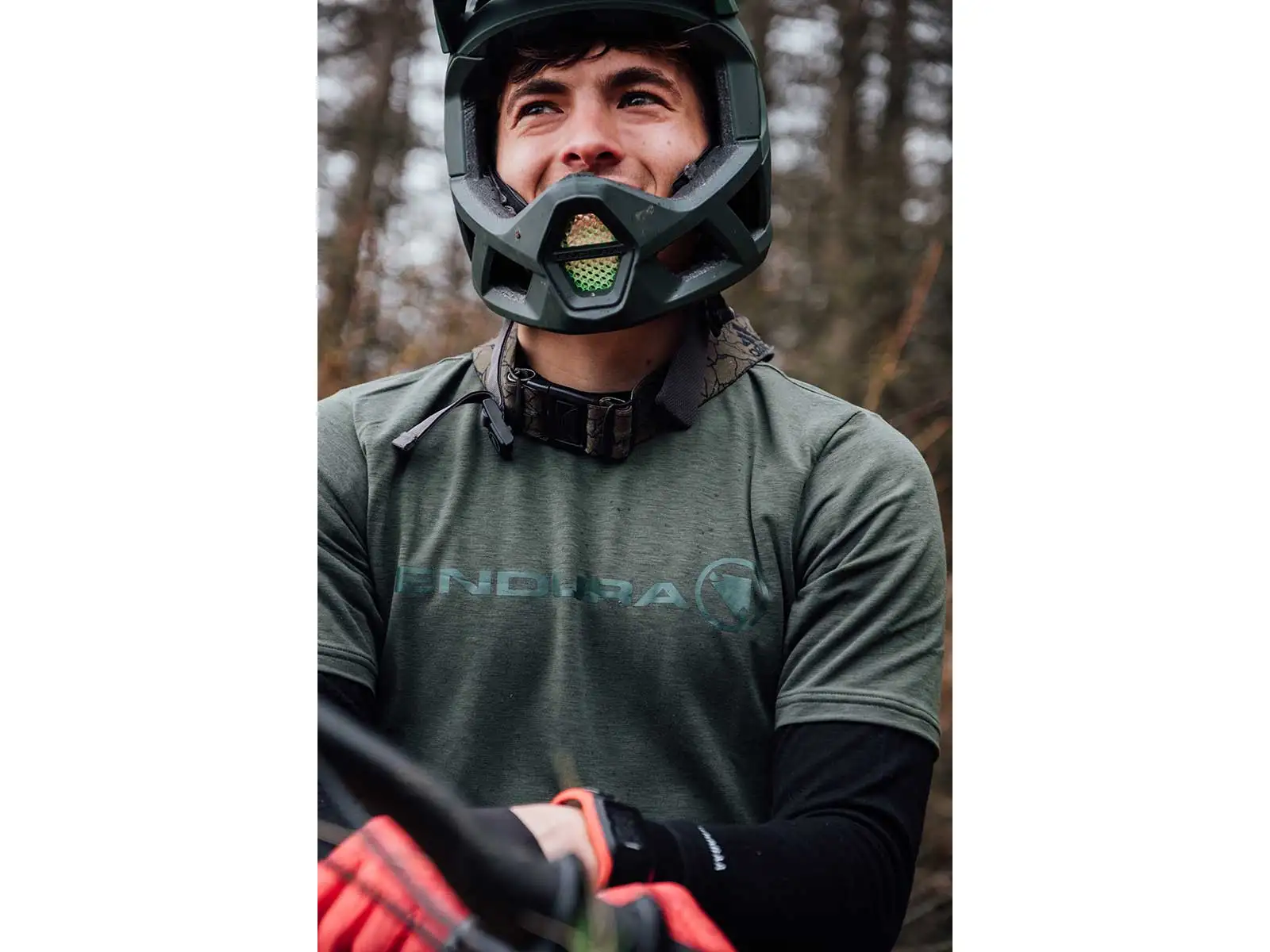 Endura MT500 Full Face kask Electric Blue