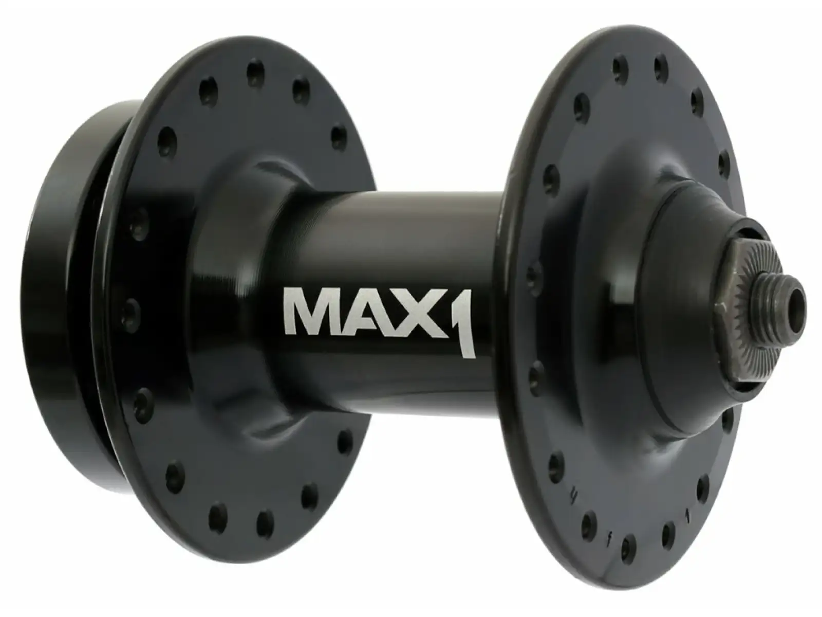 MAX1 Sport przednia piasta 5x100 mm czarna 32 otworów