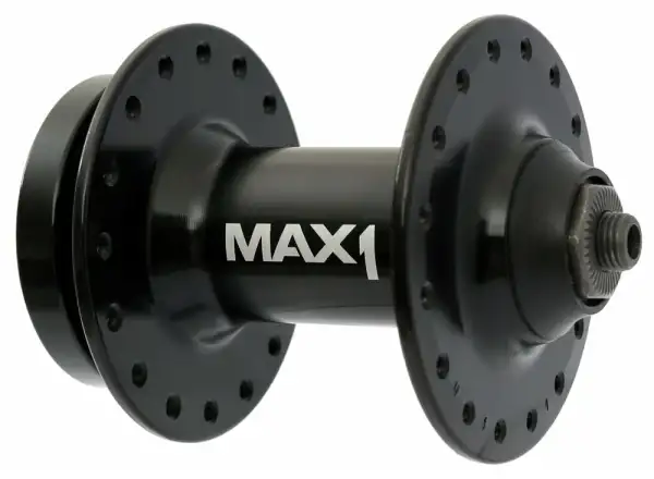 MAX1 Sport przednia piasta 5x100 mm czarna 32 otworów