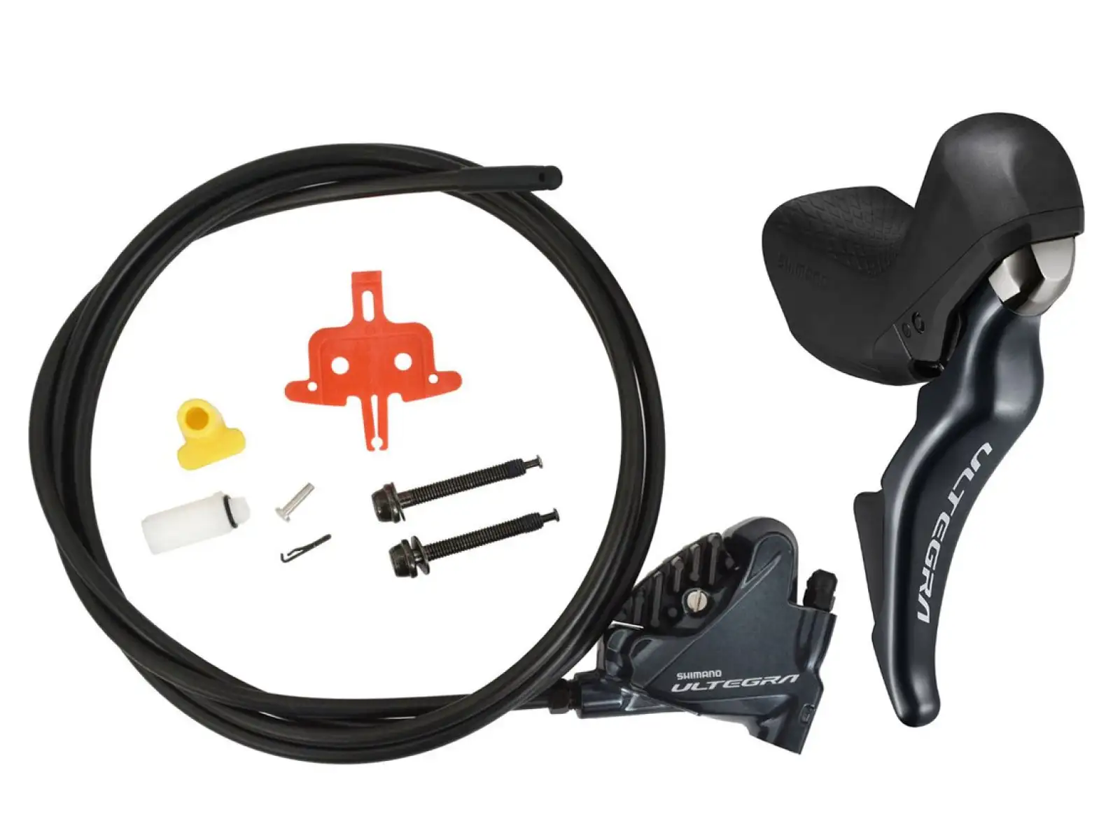 Shimano Ultegra ST-R8025 / BR-R8025 Flat Mount tylny hamulec tarczowy i manetki J-kit