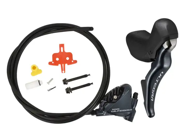 Shimano Ultegra ST-R8025 / BR-R8025 Flat Mount tylny hamulec tarczowy i manetki J-kit