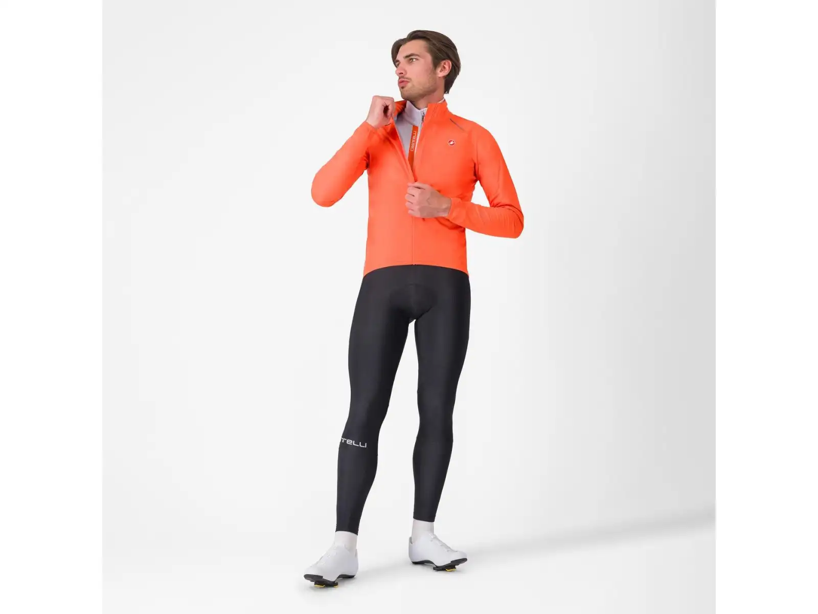 Castelli Emergency 3 Rain Jacket męska kurtka Brilliant Orange