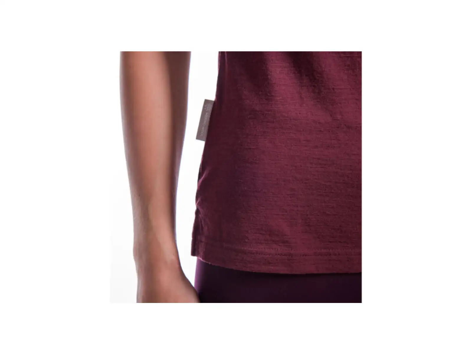 Sensor Merino Air PT Hills damska koszulka z krótkim rękawem Port Red