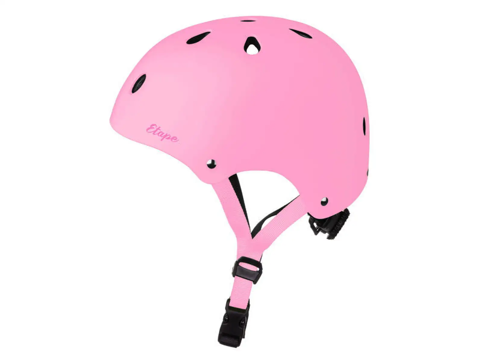 Etape Caddy kask dziecięcy różowy matowy