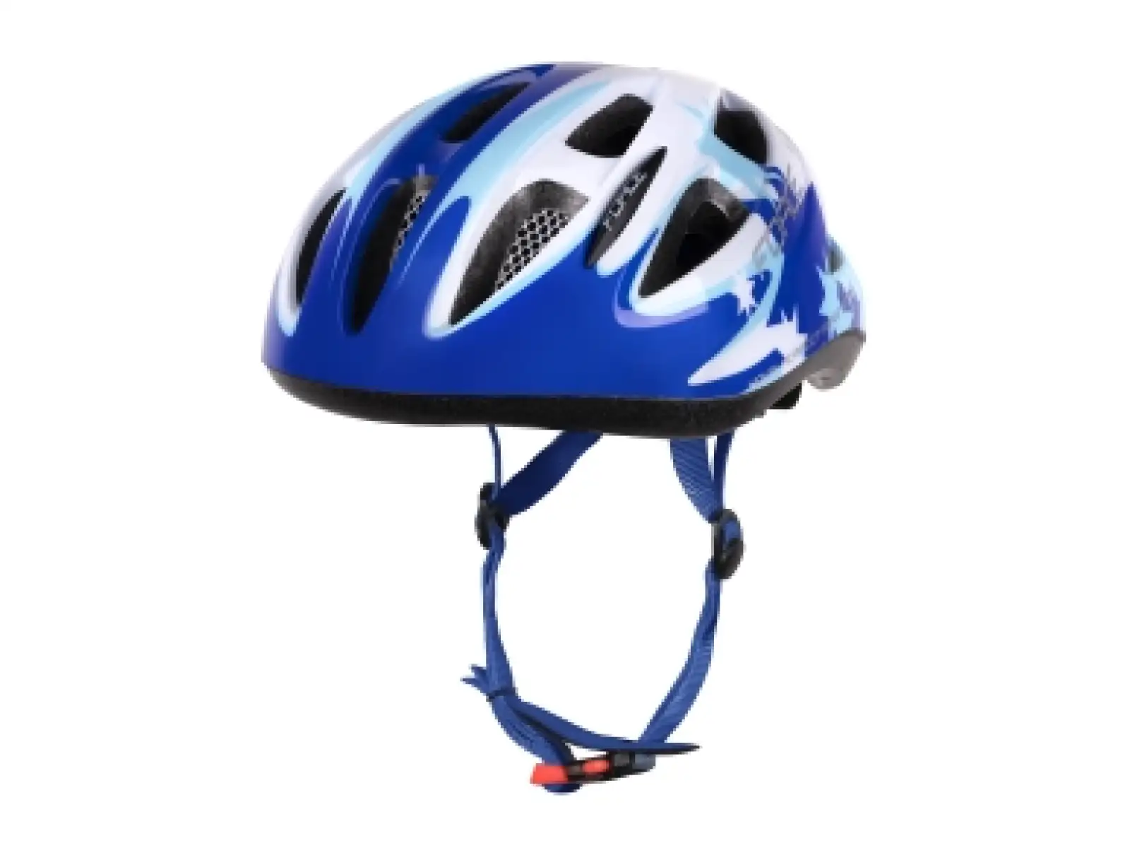 Force Lark dziecięcy kask niebieska/biała