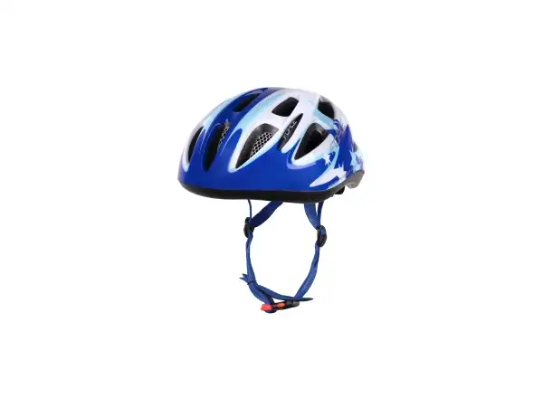 Force Lark dziecięcy kask niebieska/biała