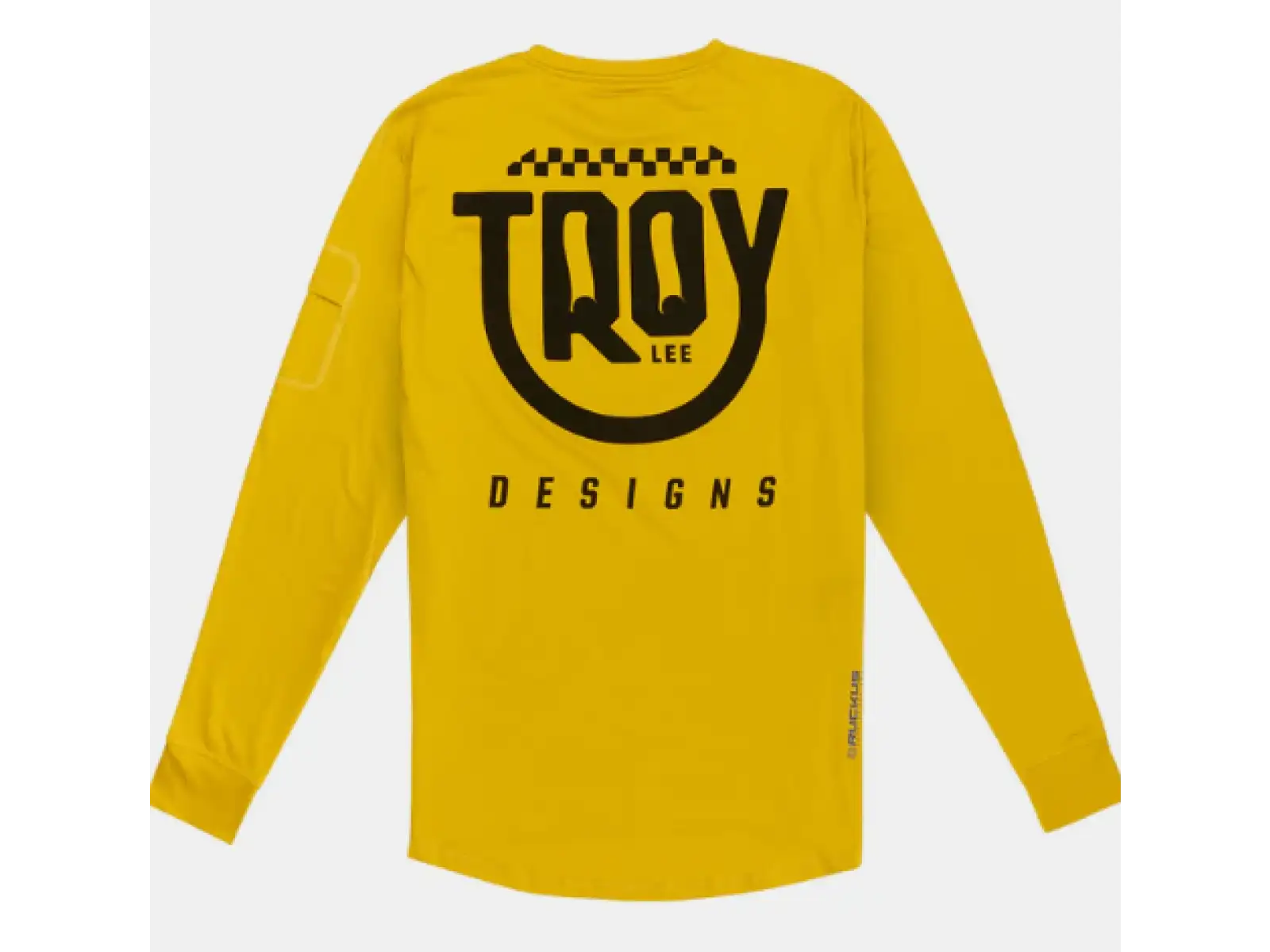 Troy Lee Designs Ruckus Ride Tee męska koszulka z długim rękawem Eyez Safron