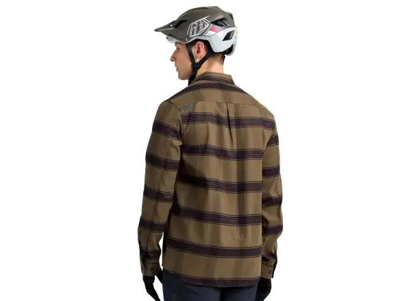 Troy Lee Designs Grind Flannel Paid męska koszula Dark Pine