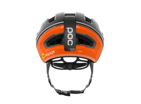 POC Omne Beacon MIPS kask rowerowy Fluorescent Orange AVIP/Uranium Black Matt