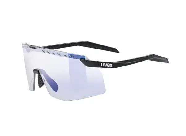 Uvex Pace Stage Variomatic okulary Black Matt/Mirror Blue