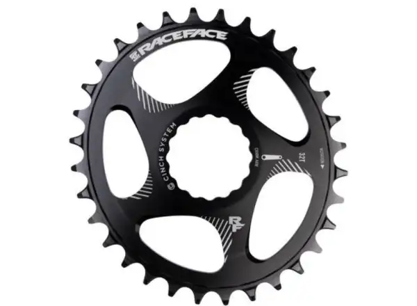 Race Face SINGLE Direct Mount Oval N/W zębatka czarny