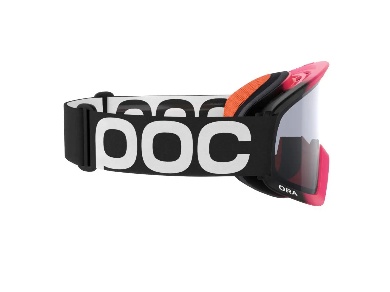 POC Ora Clarity gogle zjazdowe Fluorescent Pink/Uranium Black Translucent