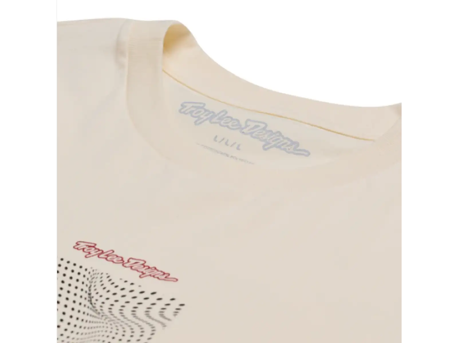Troy Lee Designs Boxed Out męska koszulka krótki rękaw Vintage White