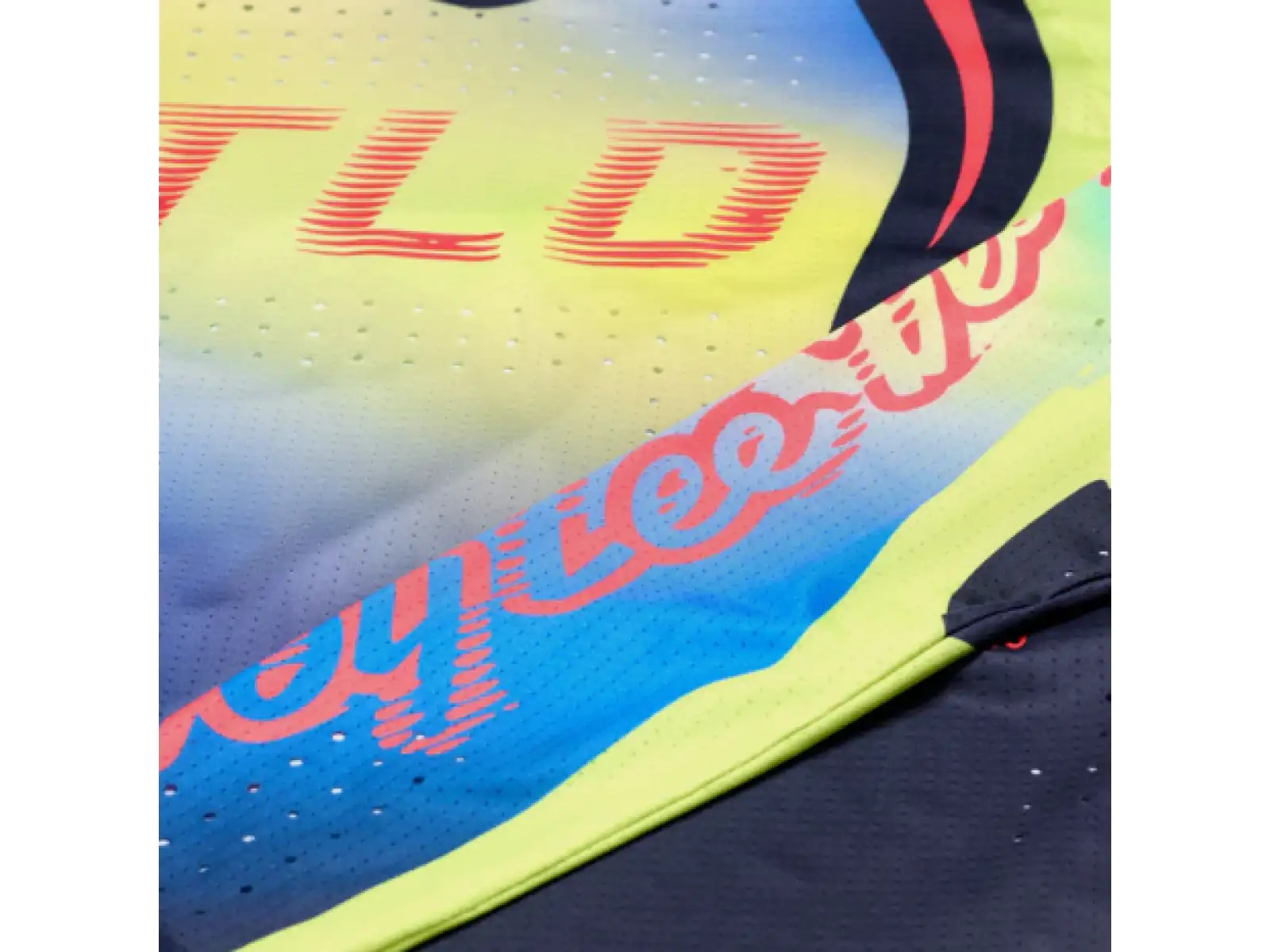 Troy Lee Designs Sprint Ultra Drip męska koszulka z długim rękawem Glo Yellow