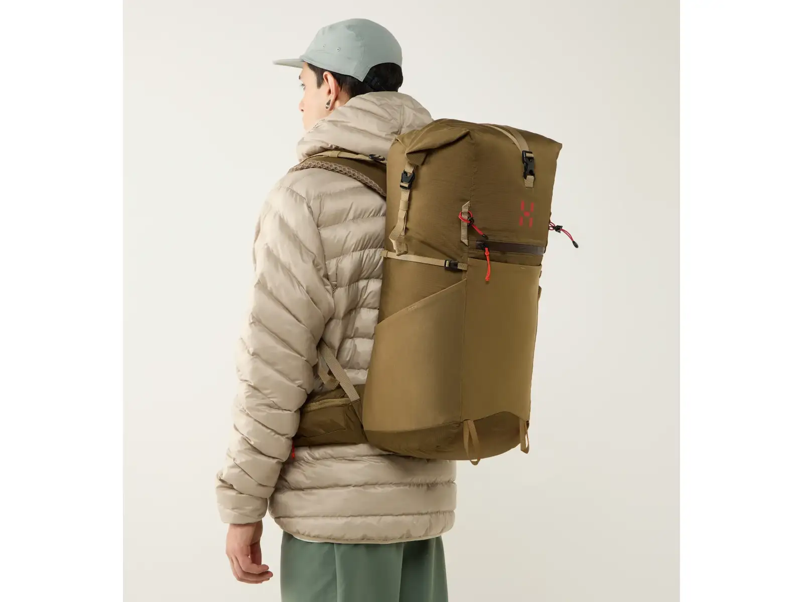 Haglöfs Magma Rolltop 40 WR plecak Teak Brown/Oak Brown 40l