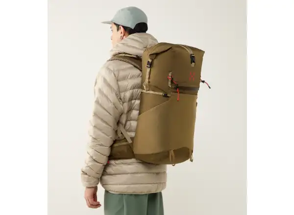 Haglöfs Magma Rolltop 40 WR plecak Teak Brown/Oak Brown 40l