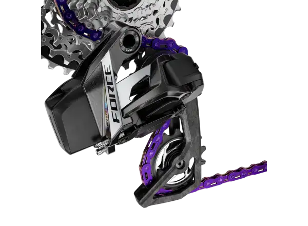 Sram Force E1 Flattop łańcuch Purple 126 ogniw