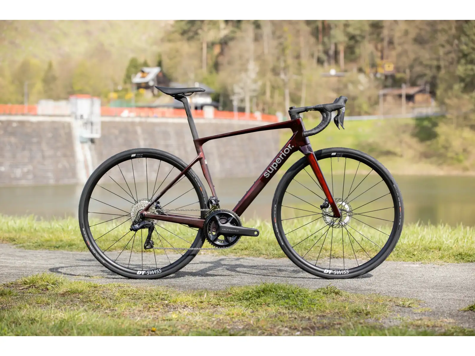 Superior XR 9.7 GF gravel rower Gloss Carbon Red