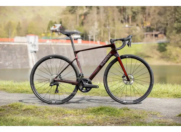 Superior XR 9.7 GF gravel rower Gloss Carbon Red