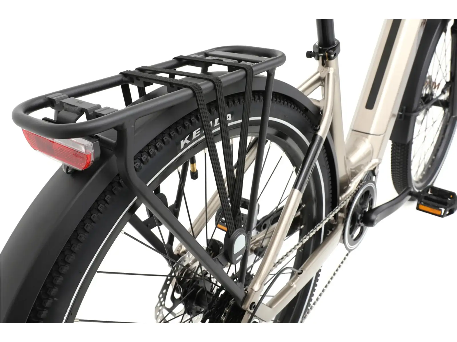 Apache Rio Grande 3 MX 720 Wh niskoramowy rower elektryczny Cappuccino