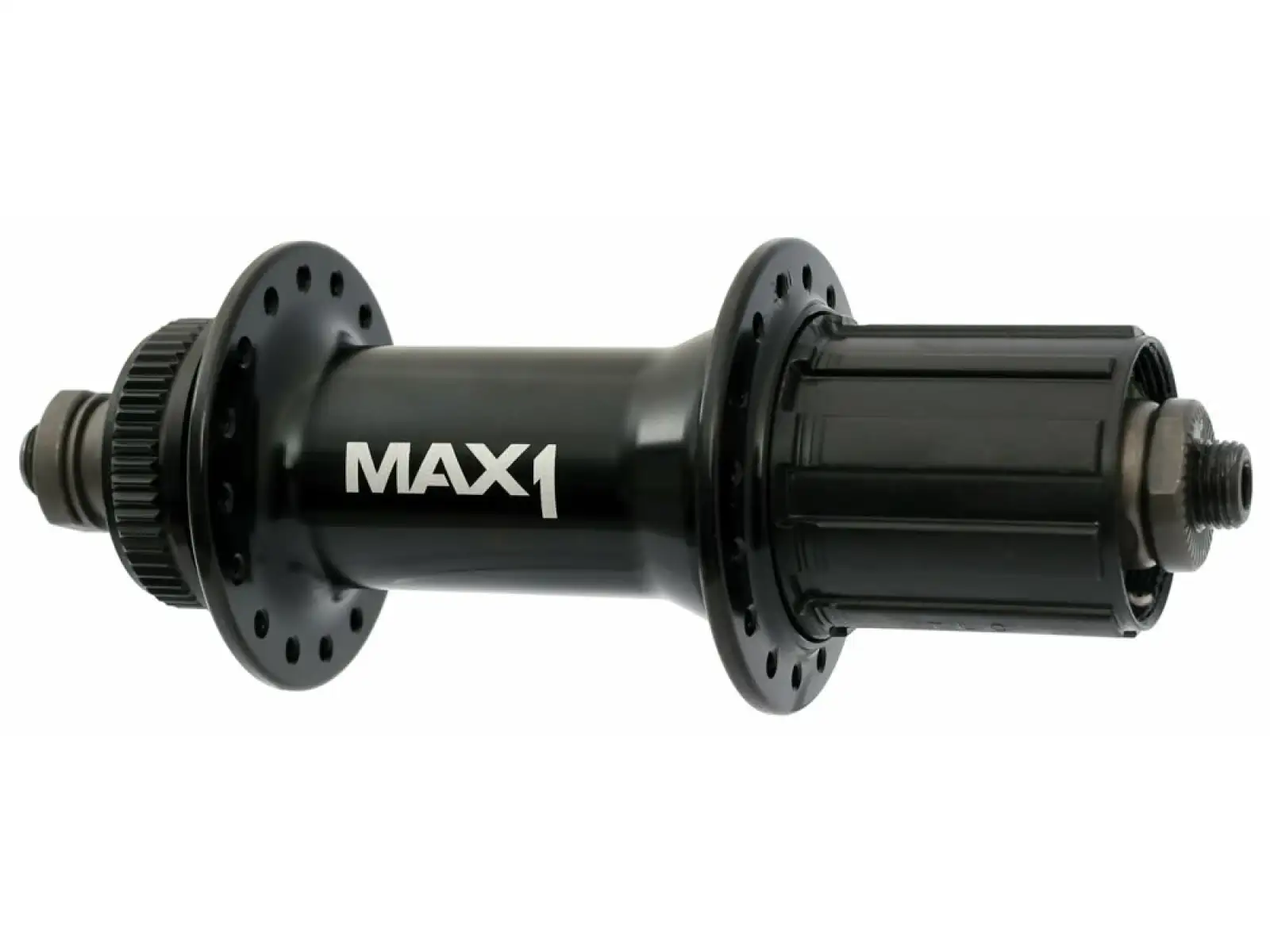 MAX1 Sport Mini Boost CL tylná piasta 5x141 mm czarna 32 otwory bębenek HG9