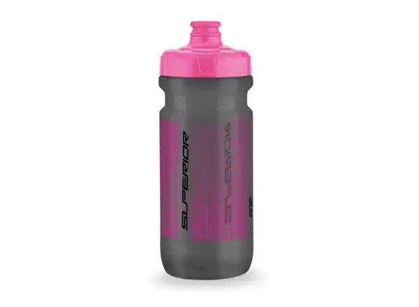 Superior big valve bottle 600 bidon růžowy