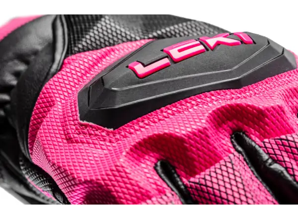 Leki WCR Venom SL 3D damskie wyścigowe rękawice Black-Pink