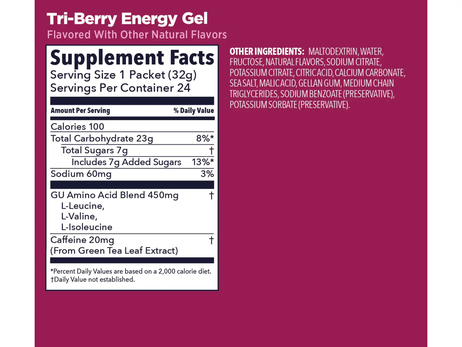 GU Energy Gel saszetka 32 g Tri Berry
