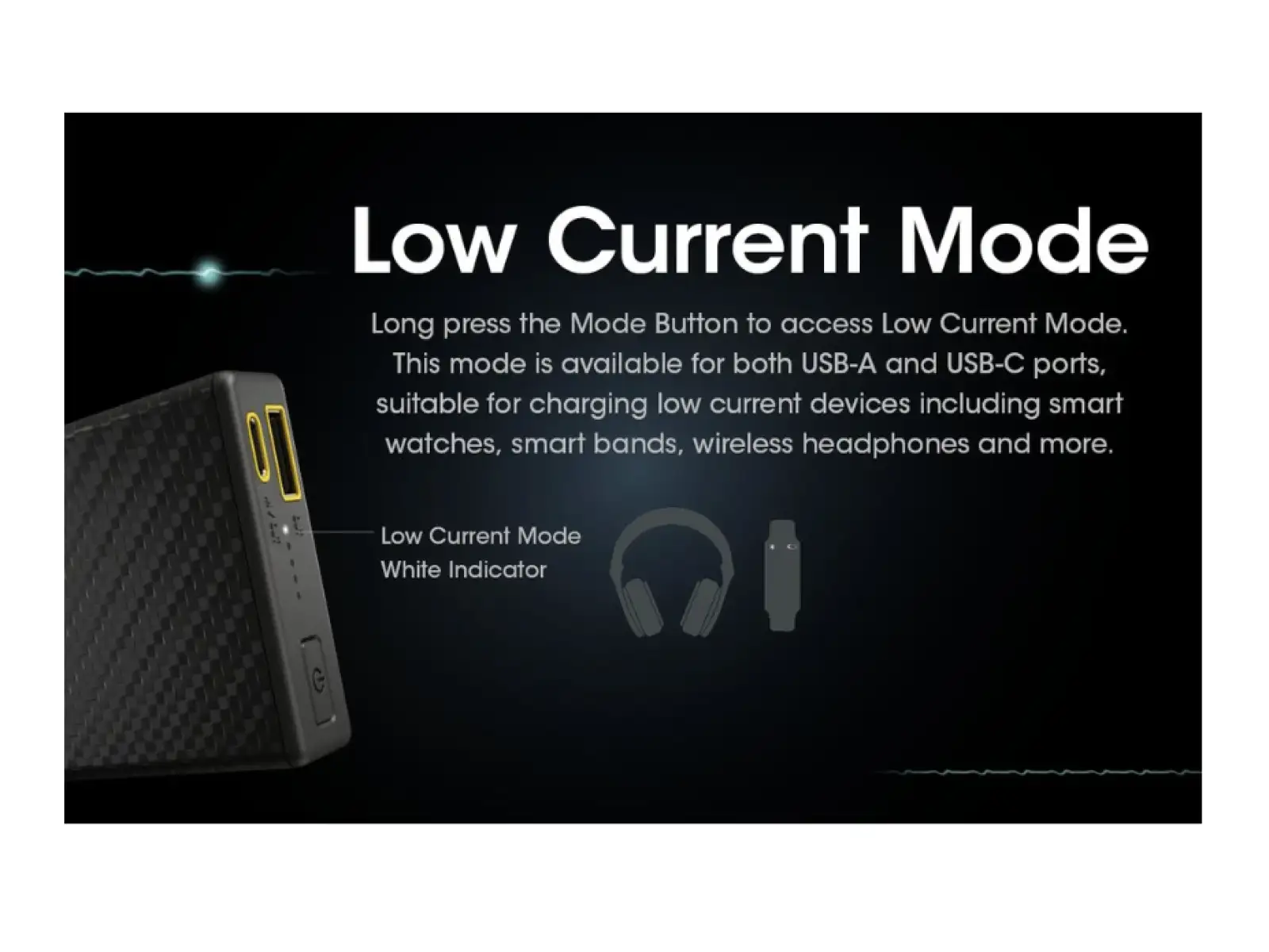 Nitecore wydajny Powerbank CARBO 20000, USB-C, 20000 mAh