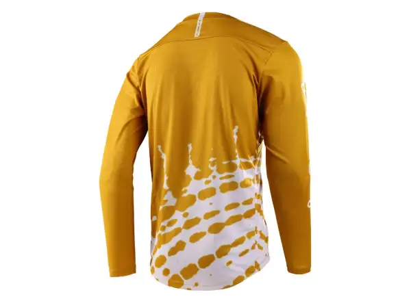 Troy Lee Designs Flowline męski koszulka z długim rękawem Big Spin Gold Flake