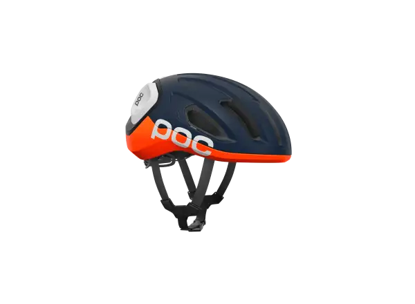 POC Amidal kask szosowy Apatite Navy Matt/Fluo. Orange Matt/Hydrogen White Matt