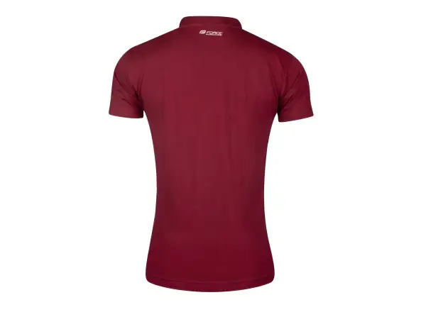 Force Flow unisex koszulka z krótkim rękawem czerwona